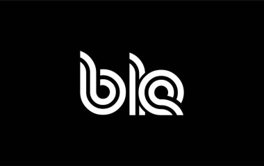 BLE Yaratıcı Eşsiz Modern Harf Logosu Tasarımı. Benzersiz bir harf dizaynına sahip stilize logo, soyut minimalist estetik ve modern cazibe sunar.