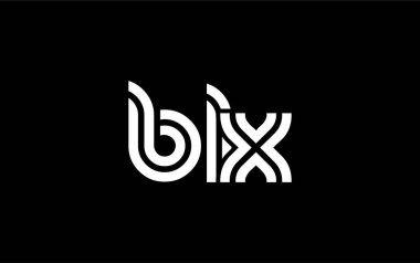 BLX Yaratıcı Eşsiz Modern Harf Logosu Tasarımı. Benzersiz bir harf dizaynına sahip stilize logo, soyut minimalist estetik ve modern cazibe sunar.