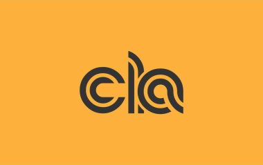 CLA Yaratıcı Eşsiz Modern Harf Logosu Tasarımı. Benzersiz bir harf dizaynına sahip stilize logo, soyut minimalist estetik ve modern cazibe sunar.