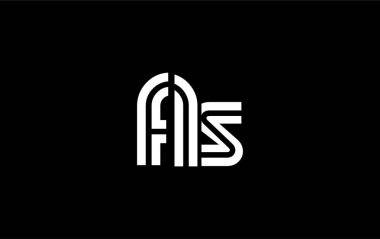 FLS Yaratıcı Eşsiz Modern Harf Logosu Tasarımı. Benzersiz bir harf dizaynına sahip stilize logo, soyut minimalist estetik ve modern cazibe sunar.