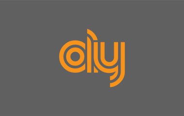 OLY Yaratıcı Eşsiz Modern Harf Logosu Tasarımı. Benzersiz bir harf dizaynına sahip stilize logo, soyut minimalist estetik ve modern cazibe sunar.