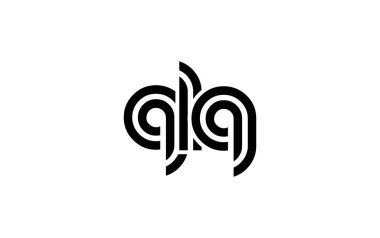 QLQ Yaratıcı Eşsiz Modern Harf Logosu Tasarımı. Benzersiz bir harf dizaynına sahip stilize logo, soyut minimalist estetik ve modern cazibe sunar.