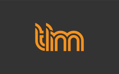 TLM Yaratıcı Eşsiz Modern Harf Logosu Tasarımı. Benzersiz bir harf dizaynına sahip stilize logo, soyut minimalist estetik ve modern cazibe sunar.