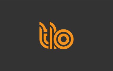 TLO Yaratıcı Eşsiz Modern Harf Logosu Tasarımı. Benzersiz bir harf dizaynına sahip stilize logo, soyut minimalist estetik ve modern cazibe sunar.