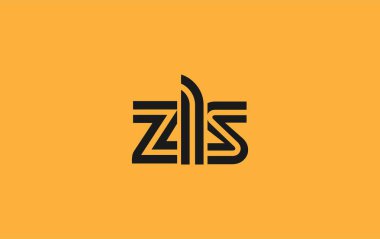 ZLS Yaratıcı Eşsiz Modern Harf Logosu Tasarımı. Benzersiz bir harf dizaynına sahip stilize logo, soyut minimalist estetik ve modern cazibe sunar.