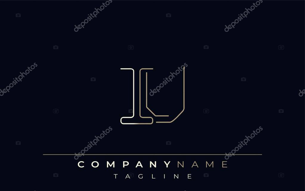 IU Abstract Line Style Logo. Minimalist Design Featuring the Letters I and IV Abstract Line Style Logo. Minimalist Design Featuring the Letters I and V Abstract Line Style U Abstract Line Style