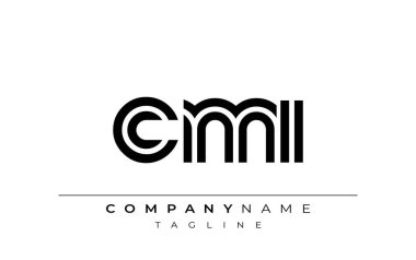 CMI Yaratıcı Eşsiz Modern Harf Logosu Tasarımı. Benzersiz bir harf dizaynına sahip stilize logo, soyut minimalist estetik ve modern cazibe sunar.