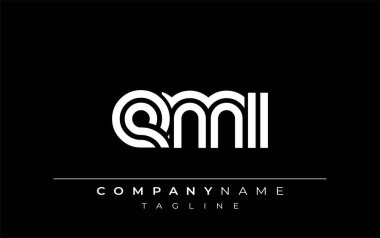 EMI Yaratıcı Eşsiz Modern Harf Logosu Tasarımı. Benzersiz bir harf dizaynına sahip stilize logo, soyut minimalist estetik ve modern cazibe sunar.