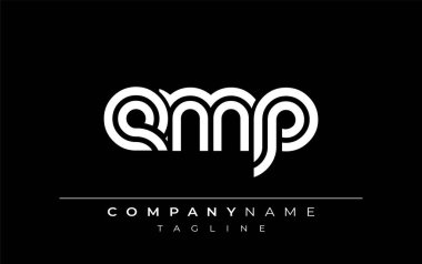 EMP Yaratıcı Eşsiz Modern Harf Logosu Tasarımı. Benzersiz bir harf dizaynına sahip stilize logo, soyut minimalist estetik ve modern cazibe sunar.