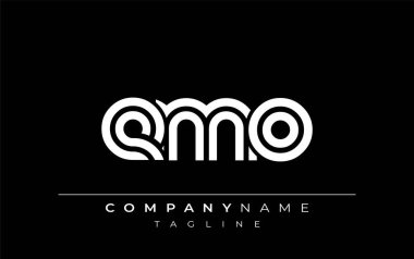 EMO Yaratıcı Eşsiz Modern Harf Logosu Tasarımı. Benzersiz bir harf dizaynına sahip stilize logo, soyut minimalist estetik ve modern cazibe sunar.