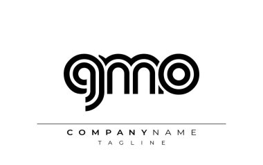 GDO Yaratıcı Eşsiz Modern Harf Logosu Tasarımı. Benzersiz bir harf dizaynına sahip stilize logo, soyut minimalist estetik ve modern cazibe sunar.