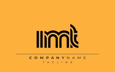 IMT Yaratıcı Eşsiz Modern Harf Logosu Tasarımı. Benzersiz bir harf dizaynına sahip stilize logo, soyut minimalist estetik ve modern cazibe sunar.