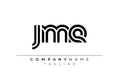 JME Yaratıcı Eşsiz Modern Harf Logosu Tasarımı. Benzersiz bir harf dizaynına sahip stilize logo, soyut minimalist estetik ve modern cazibe sunar.