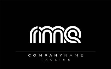 RME Yaratıcı Eşsiz Modern Harf Logosu Tasarımı. Benzersiz bir harf dizaynına sahip stilize logo, soyut minimalist estetik ve modern cazibe sunar.