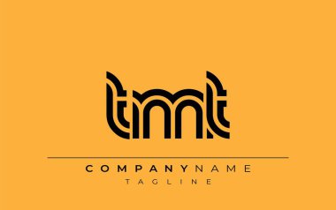 TMT Yaratıcı Eşsiz Modern Harf Logosu Tasarımı. Benzersiz bir harf dizaynına sahip stilize logo, soyut minimalist estetik ve modern cazibe sunar.