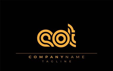 EOT Yaratıcı Eşsiz Modern Harf Logosu Tasarımı. Benzersiz bir harf dizaynına sahip stilize logo, soyut minimalist estetik ve modern cazibe sunar.