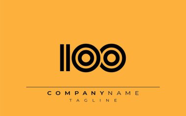 IOO Yaratıcı Eşsiz Modern Harf Logosu Tasarımı. Benzersiz bir harf dizaynına sahip stilize logo, soyut minimalist estetik ve modern cazibe sunar.