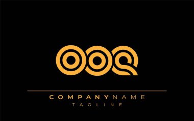 OOE Yaratıcı Eşsiz Modern Harf Logosu Tasarımı. Benzersiz bir harf dizaynına sahip stilize logo, soyut minimalist estetik ve modern cazibe sunar.