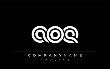AOE Yaratıcı Eşsiz Modern Harf Logosu Tasarımı. Benzersiz bir harf dizaynına sahip stilize logo, soyut minimalist estetik ve modern cazibe sunar.