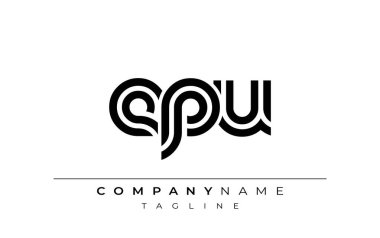 EPT Yaratıcı Eşsiz Modern Harf Logosu Tasarımı. Benzersiz bir harf dizaynına sahip stilize logo, soyut minimalist estetik ve modern cazibe sunar.