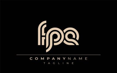 FPE Yaratıcı Eşsiz Modern Harf Logosu Tasarımı. Benzersiz bir harf dizaynına sahip stilize logo, soyut minimalist estetik ve modern cazibe sunar.