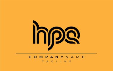 HPE Yaratıcı Eşsiz Modern Harf Logosu Tasarımı. Benzersiz bir harf dizaynına sahip stilize logo, soyut minimalist estetik ve modern cazibe sunar.