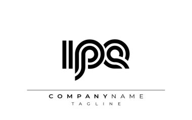 IPE Yaratıcı Eşsiz Modern Harf Logosu Tasarımı. Benzersiz bir harf dizaynına sahip stilize logo, soyut minimalist estetik ve modern cazibe sunar.
