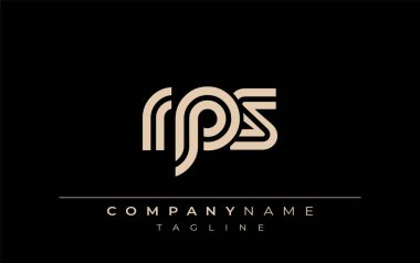 RPS Yaratıcı Eşsiz Modern Harf Logosu Tasarımı. Benzersiz bir harf dizaynına sahip stilize logo, soyut minimalist estetik ve modern cazibe sunar.