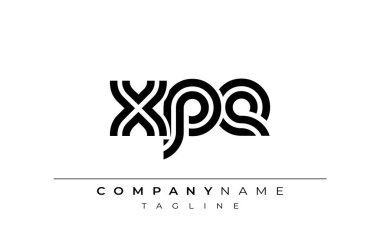 XPE Yaratıcı Eşsiz Modern Harf Logosu Tasarımı. Benzersiz bir harf dizaynına sahip stilize logo, soyut minimalist estetik ve modern cazibe sunar.