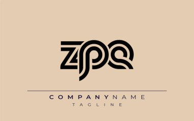 ZPE Yaratıcı Eşsiz Modern Harf Logosu Tasarımı. Benzersiz bir harf dizaynına sahip stilize logo, soyut minimalist estetik ve modern cazibe sunar.