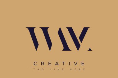 WAM soyut harf logosu tasarımı. Bu logo üç soyut harf tarafından tasarlanmıştır..