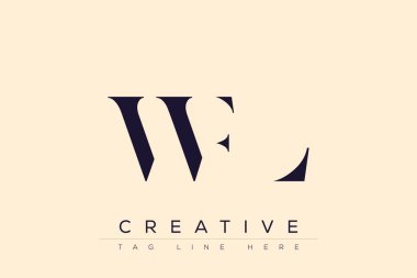 WFL soyut harf logosu tasarımı. Bu logo üç soyut harf tarafından tasarlanmıştır..
