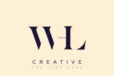 Bu arada soyut harf logosu tasarımı. Bu logo üç soyut harf tarafından tasarlanmıştır..