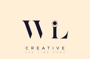 WIL soyut harf logosu tasarımı. Bu logo üç soyut harf tarafından tasarlanmıştır..