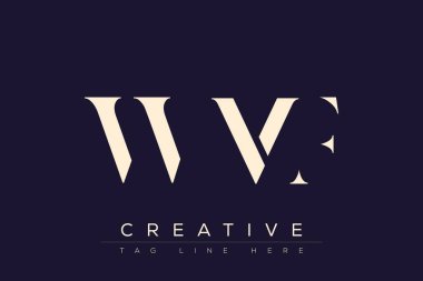 WMF soyut harf logosu tasarımı. Bu logo üç soyut harf tarafından tasarlanmıştır..