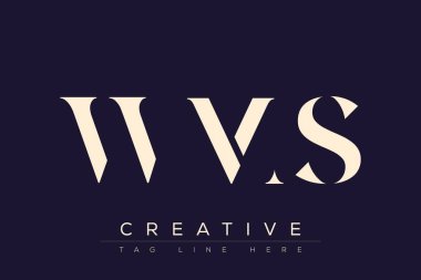 WMS soyut harf logosu tasarımı. Bu logo üç soyut harf tarafından tasarlanmıştır..