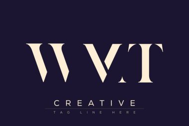 WMT soyut harf logosu tasarımı. Bu logo üç soyut harf tarafından tasarlanmıştır..