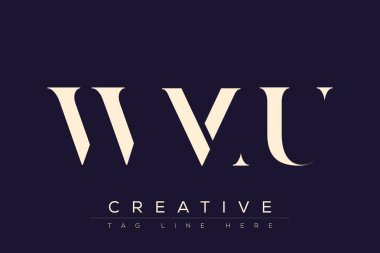 WMU soyut harf logosu tasarımı. Bu logo üç soyut harf tarafından tasarlanmıştır..