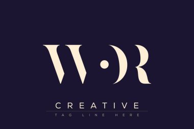 Soyut harf logosu tasarımı. Bu logo üç soyut harf tarafından tasarlanmıştır..