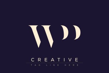 WPP soyut harf logosu tasarımı. Bu logo üç soyut harf tarafından tasarlanmıştır..