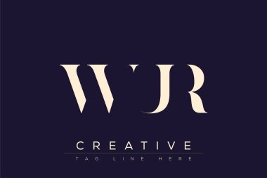 WUR soyut harf logosu tasarımı. Bu logo üç soyut harf tarafından tasarlanmıştır..