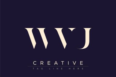 WVU soyut harf logosu tasarımı. Bu logo üç soyut harf tarafından tasarlanmıştır..