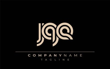 JQE Yaratıcı Eşsiz Modern Harf Logosu Tasarımı. Benzersiz bir harf dizaynına sahip stilize logo, soyut minimalist estetik ve modern cazibe sunar.