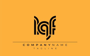 LQF Yaratıcı Eşsiz Modern Harf Logosu Tasarımı. Benzersiz bir harf dizaynına sahip stilize logo, soyut minimalist estetik ve modern cazibe sunar.