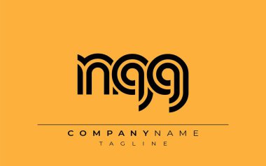 NQG Yaratıcı Eşsiz Modern Harf Logosu Tasarımı. Benzersiz bir harf dizaynına sahip stilize logo, soyut minimalist estetik ve modern cazibe sunar.