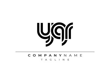 YQR Yaratıcı Eşsiz Modern Harf Logosu Tasarımı. Benzersiz bir harf dizaynına sahip stilize logo, soyut minimalist estetik ve modern cazibe sunar.