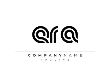 ERA Yaratıcı Eşsiz Modern Harf Logosu Tasarımı. Benzersiz bir harf dizaynına sahip stilize logo, soyut minimalist estetik ve modern cazibe sunar.