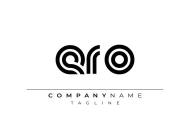 ERO Yaratıcı Eşsiz Modern Harf Logosu Tasarımı. Benzersiz bir harf dizaynına sahip stilize logo, soyut minimalist estetik ve modern cazibe sunar.