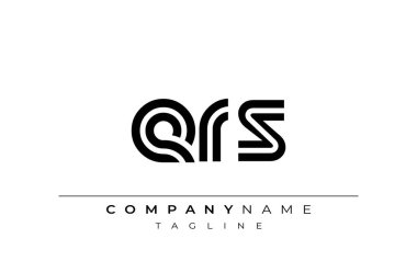 ERS Yaratıcı Eşsiz Modern Harf Logosu Tasarımı. Benzersiz bir harf dizaynına sahip stilize logo, soyut minimalist estetik ve modern cazibe sunar.