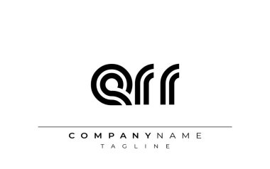 ERR Yaratıcı Eşsiz Modern Harf Logosu Tasarımı. Benzersiz bir harf dizaynına sahip stilize logo, soyut minimalist estetik ve modern cazibe sunar.